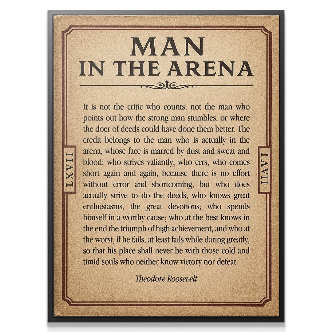 man in the arena ticket