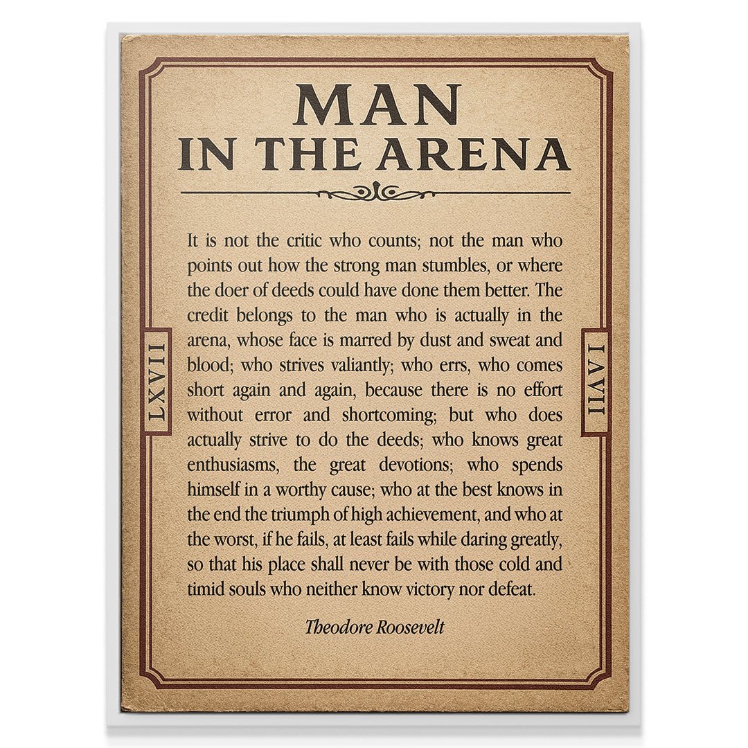 man in the arena ticket