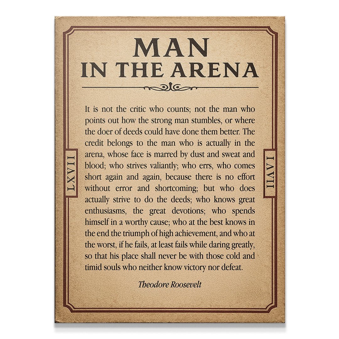 man in the arena ticket